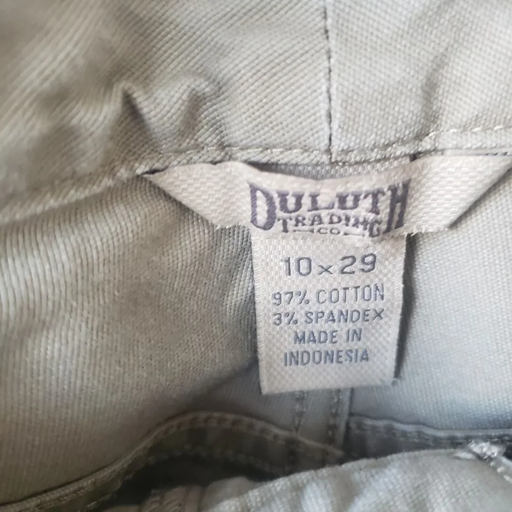 Duluth Trading Flexpedition Cotton Blend 5 Pocket Pants size‎ 10